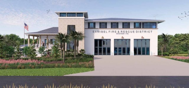 New Fire Station Under Construction on Sanibel