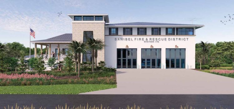 New Fire Station Under Construction on Sanibel